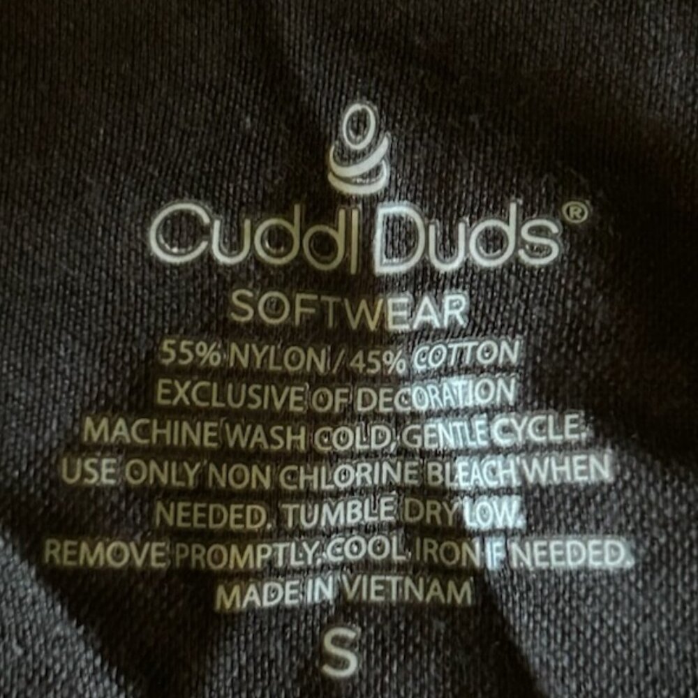 Nwot Cuddl Duds Super Soft Softech Square Neck Bl… - image 3